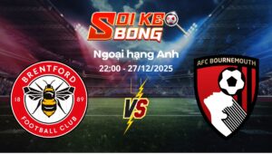 Soi kèo Brentford vs Bournemouth